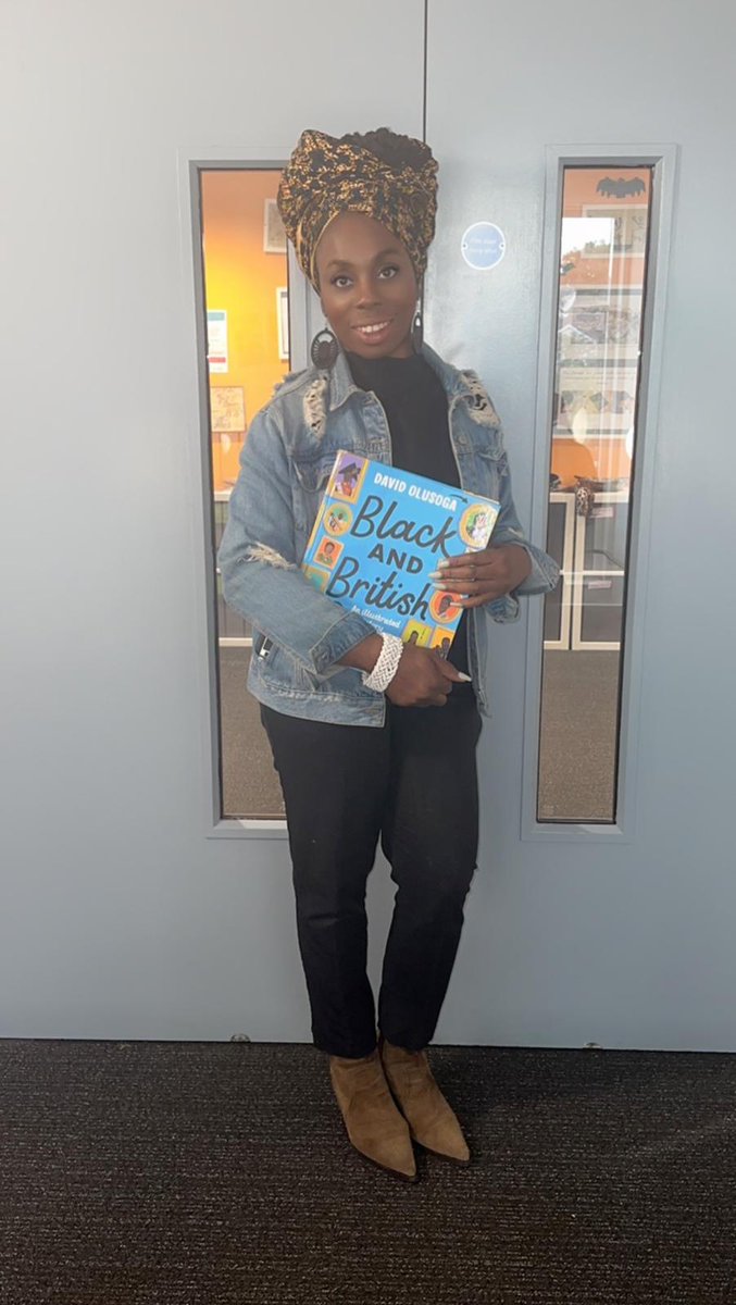 S_Fleary1's tweet photo. My 2nd #BlackHistoryMonth salute goes to Ms Elisabet Coffi Rope, who is an Award-winning Afro-Catalan Primary School Senior Teacher. 

In 2022, she encouraged &amp; helped her year 5 pupils to write directly to the Home Secretary demanding justice for the #Windrush generation. https://t.co/FvPWUm5rYX