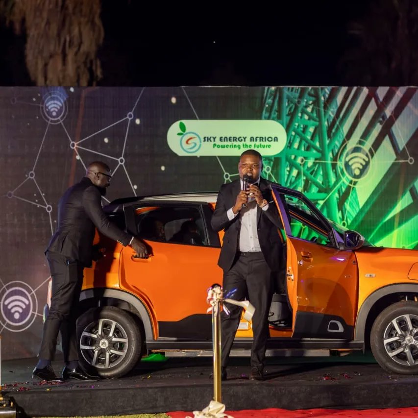 AdmediaKe's tweet photo. Our managing director @JacobJobby went to Malawi for the inaugural launch of electric vehicles by #SkyEnergyAfrica owned by the leading youth in Africa @schizzomw. He made remarks on the future of E-mobility in Africa. EV will ensure sustainability and stability in many African https://t.co/q3ynd6QXXX