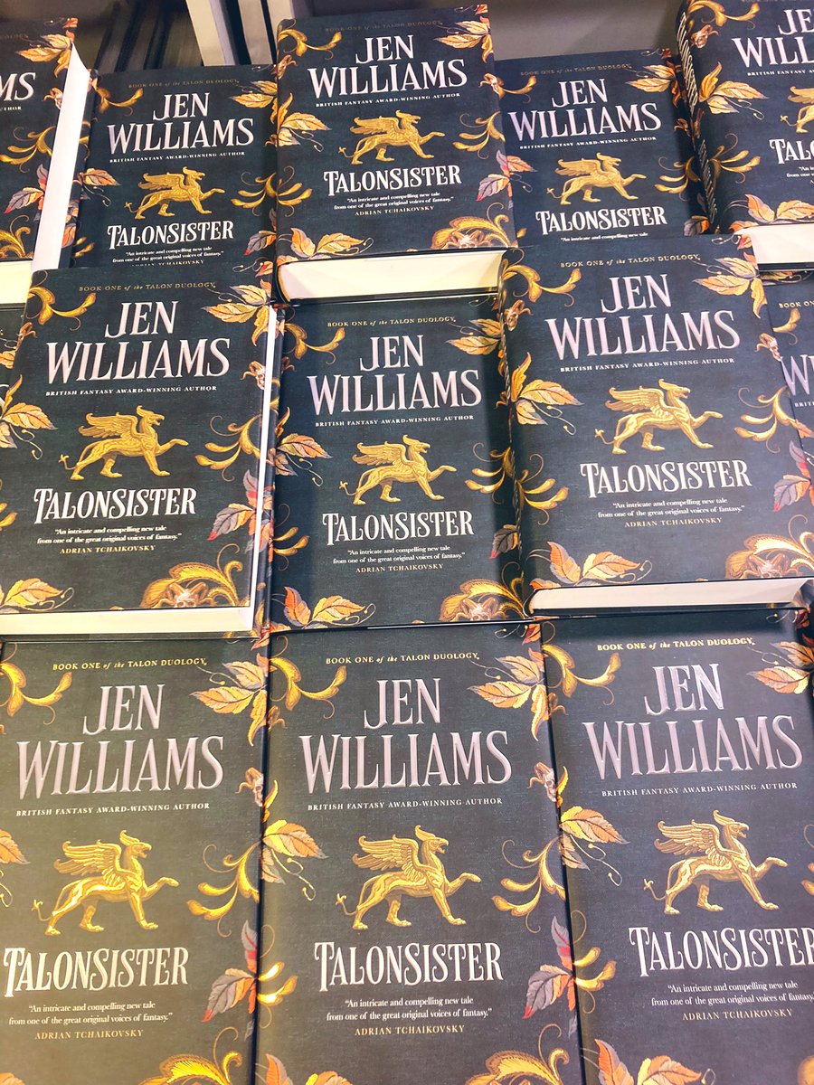 Huge thanks to everyone who came out to celebrate Talonsister at Forbidden Planet - I failed to take any photos really but I had an excellent time