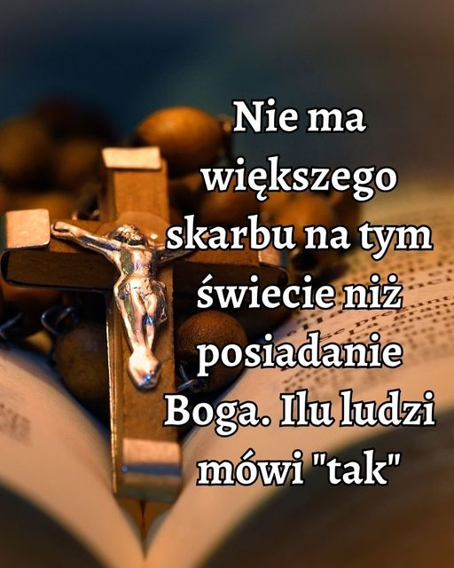 CarmenCapitan4's tweet photo. Nie ma większego skarbu na tym świecie niż posiadanie Boga. Ilu ludzi mówi "tak"
#świadectwo
#JasnaGora
#Maryja
#Matka
#Rosary
#DolindoRuotolo
#Wiara
#Bóg
#MatkaBoża
#śwJanPawełII
#JasnaGóra
#paulini
#zKronik
#ReparationsForPoland
#4XNO https://t.co/KN4ISNFnFU