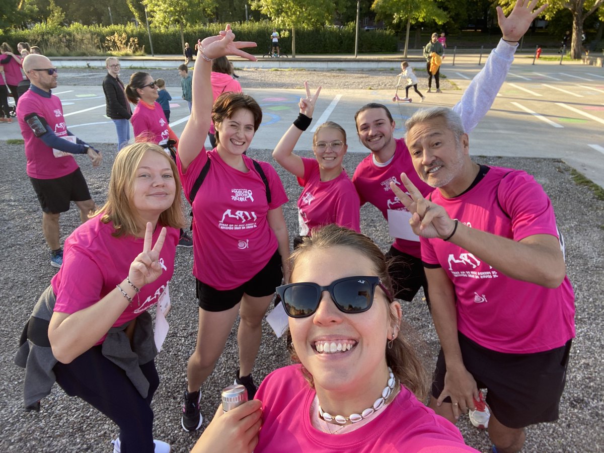 L'équipe Yakadir s'est embarquée dans le Challenge Ruban Rose dimanche matin pour le début du mois d'octobre rose !

Une course caritative de 5 km pour la lutte contre le cancer du sein 🎀

#OctobreRose #challengerubanrose #cancerdusein