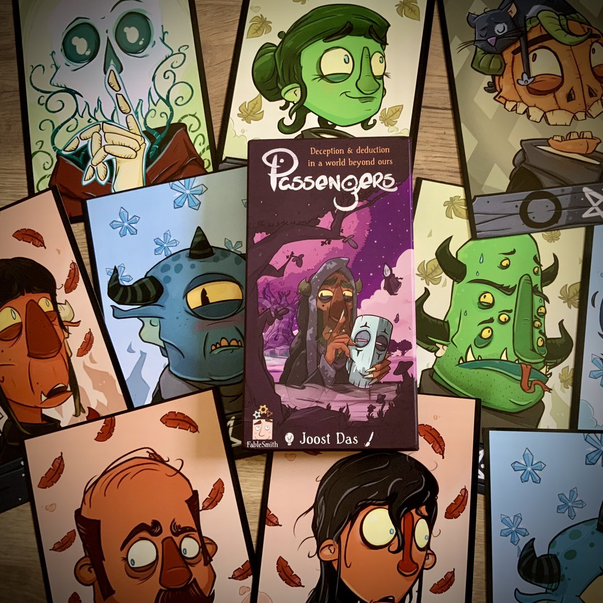 This crew is ready for #essenspiel2023

Drop by for a highly mysterious and interactive game.

Or just for a chat at:
Hall 4, booth F117 (center of the hall)