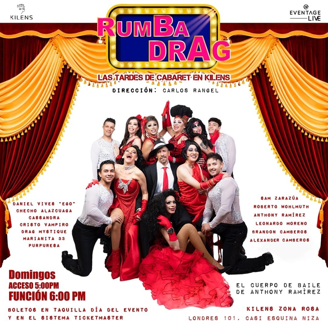 Lxs esperamos a partir del 8 de octubre en Kilens Zona Rosa. Boletos en <a href="/Ticketmaster_Me/">Ticketmaster México</a>