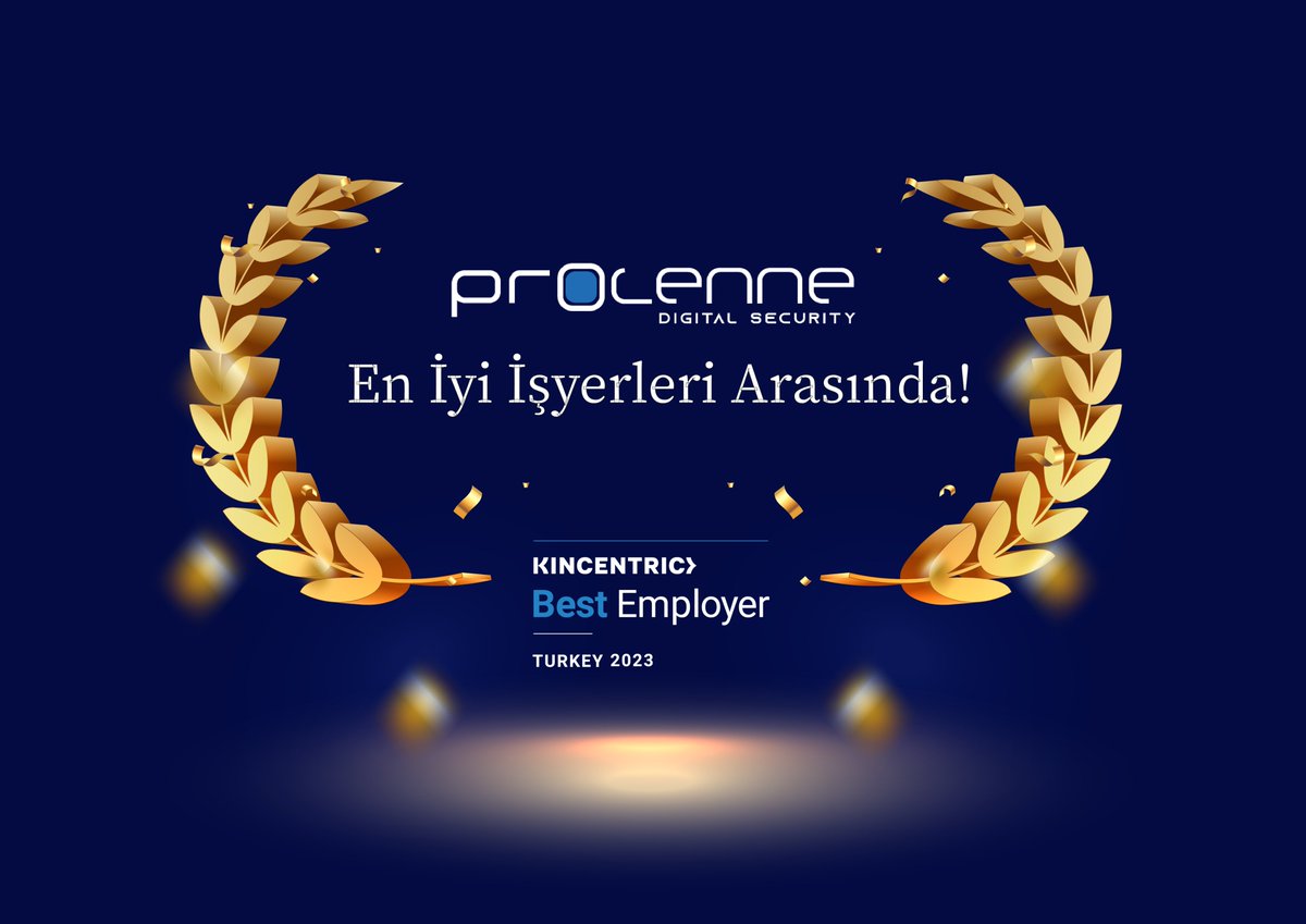 Procenne's tweet photo. @Procenne olarak, @KincentricCo  tarafından yürütülen ve Çalışan Bağlılığı ve Deneyimi Araştırmalarına dayanan 2023 Best Employers Programında Türkiye’nin En İyi İşyerleri arasındaki yerimiz aldık.

#Procenne #BestEmployer #Kincentric https://t.co/G5Nb97DKpF