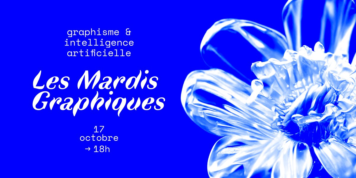 Pollen Studio (@pollen_studio) on Twitter photo 📢 #MardiGraphique, sur l'intelligence artificielle ! Alors, pour les créatifs l'IA est une menace, une opportunité ou un peu des deux ?
Rdv le 17/10 à 18h00 <a href="/eesabrennes/">EESAB-site de Rennes</a>, animé par @15marches
Encore quelques places dispos : eventbrite.fr/e/billets-mard…
#graphisme #LLM 📢 #MardiGraphique, sur l'intelligence artificielle ! Alors, pour les créatifs l'IA est une menace, une opportunité ou un peu des deux ?
Rdv le 17/10 à 18h00 <a href="/eesabrennes/">EESAB-site de Rennes</a>, animé par @15marches
Encore quelques places dispos : eventbrite.fr/e/billets-mard…
#graphisme #LLM