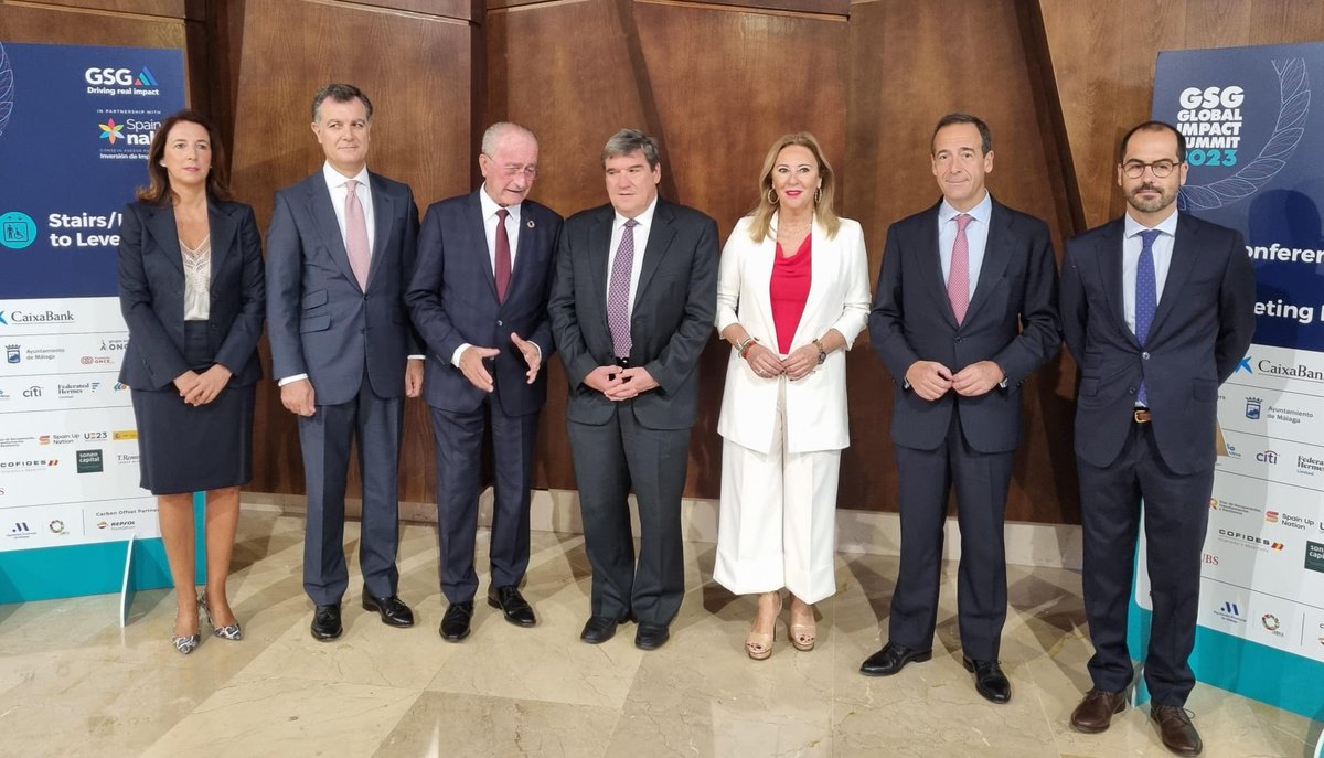 joseluisescriva's tweet image. 🗣️ A pleasure to address the #GSGSummit on the crucial challenge of measuring social investment and its impact.

🤝 Our method: pilot projects + gathering evidence + scaling best practices + collaborating with all stakeholders (public, private, NGOs...)