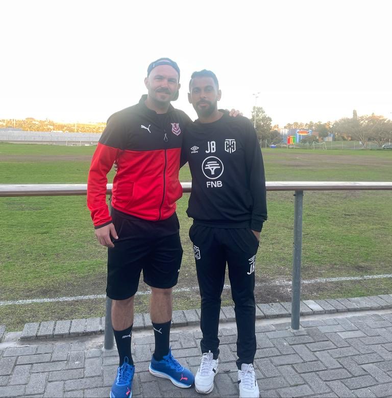 iamNickRoss7's tweet photo. Lifetime Friendships through football ⁦@kwetsa_89⁩ 💙 https://t.co/j07CO8MACG