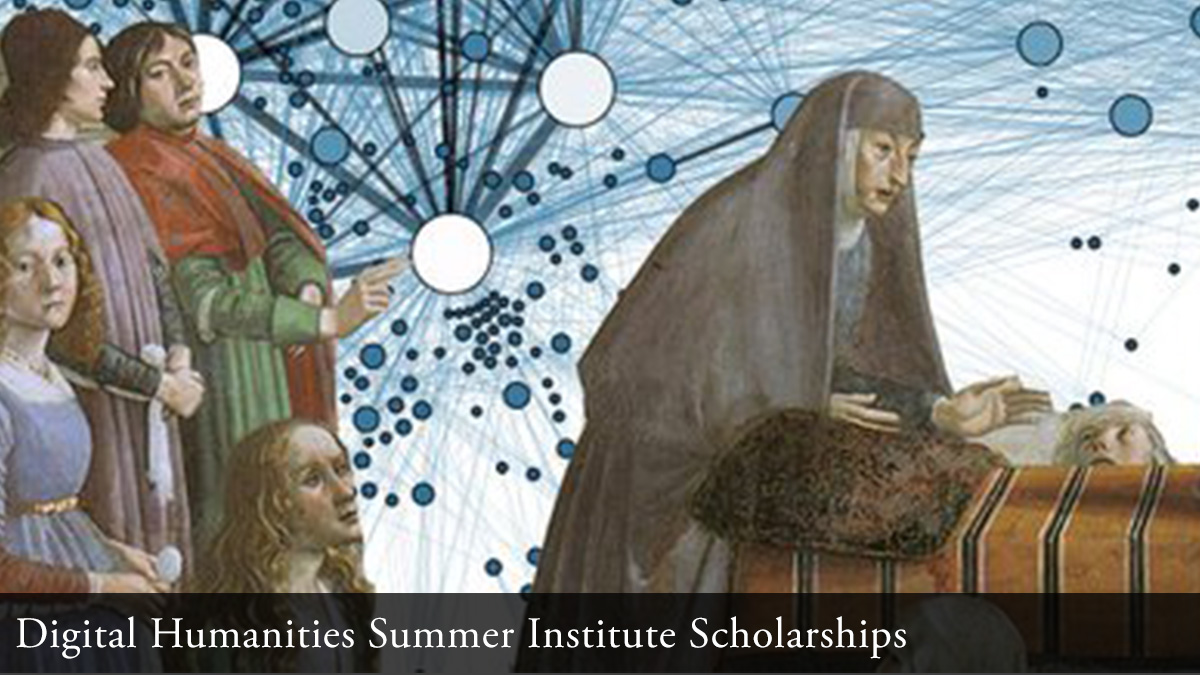 Apply for a Digital Humanities Summer Institute (DHSI) scholarship! There are five weeklong 2024 tuition scholarships available for current RSA members: ow.ly/PkKB50PNURQ #RenTwitter #scholarships #twitterstorians #digitalhumanities #earlymodern