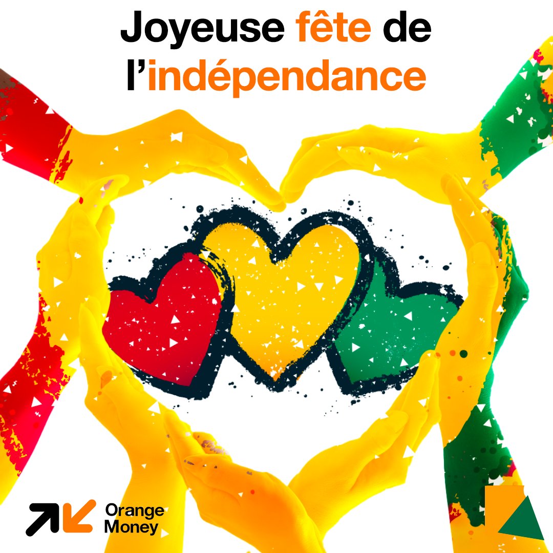 OrangeMoneyGN's tweet photo. #65ans d'indépendance !
Nous vous souhaitons une merveilleuse journée du 02 octobre dans la joie 🇬🇳❤️🥳.
#OrangeMoney #OFMG #OM #Indépendance https://t.co/VwoBr6EeCP