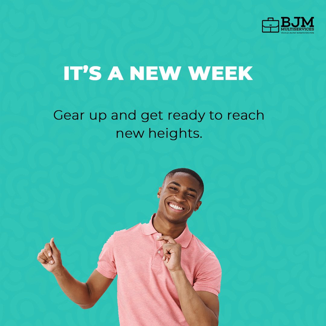 Bjmmultiservice's tweet image. It's the beginning of a new week,  a new month and the last quarter of the year. ⠀
⠀
There’s no better time to work harder on achieving those goals than now. You’ve got this! ⠀
⠀
#bjmmultiservices #newweek #shortletsinlagos #carrentalsinlagos #BBNaijaAllStars