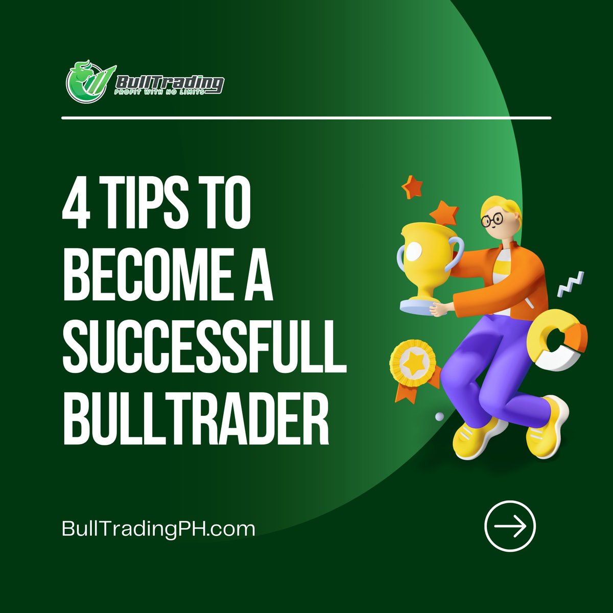 BullTradingPH's tweet photo. Join Bull Trading today and take your trading journey to new heights! 📷📷
📷 Sign up now at https://t.co/QUfLdQdg14 and experience the Bull Trading advantage! 📷📷
#BullTradingPH #TradeSmart https://t.co/5lHnRzx1RF