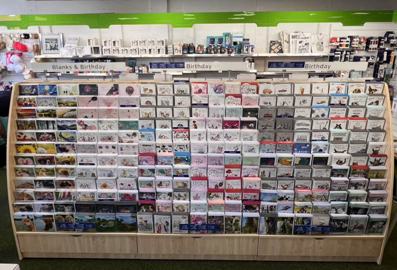 These displays at Paydens Pharmacy Ashford and Paydens Pharmacy Snodland have a fantastic selection of our unwrapped cards! ✨ #newinstall #greetingcards #NoelTattGroup #cards @paydenspharmacy