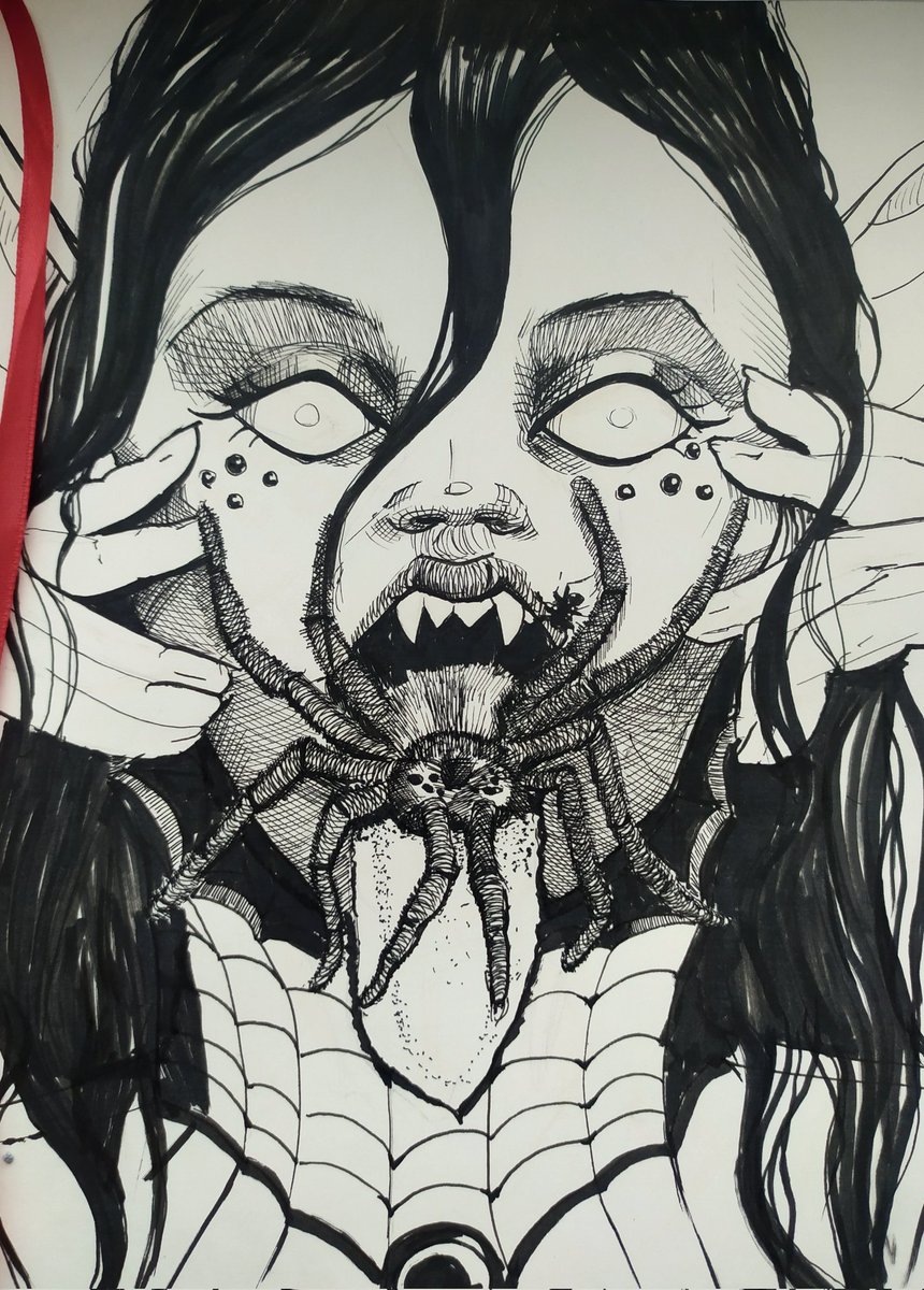 WabbitWhy's tweet photo. #inktober2023 #Inktober https://t.co/Y4aJMIyU3Z