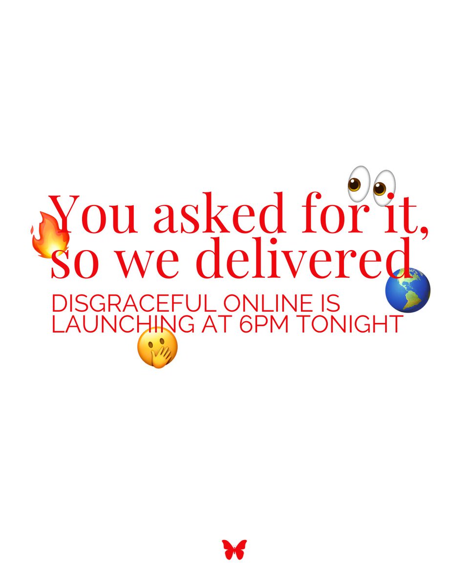 DISGRACEFUL MAGAZINE tweet media