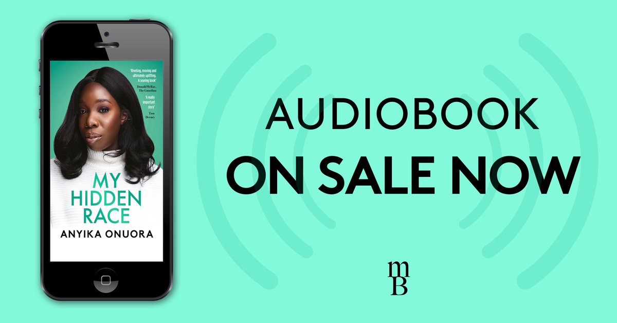 Mirror Books (@themirrorbooks) on Twitter photo The audiobook of My Hidden Race by <a href="/annyonuora/">Anyika Onuora</a> is on sale now! 🎧
Listen via <a href="/audibleuk/">Audible UK 🎧</a>👇
audible.co.uk/pd/My-Hidden-R… The audiobook of My Hidden Race by <a href="/annyonuora/">Anyika Onuora</a> is on sale now! 🎧
Listen via <a href="/audibleuk/">Audible UK 🎧</a>👇
audible.co.uk/pd/My-Hidden-R…