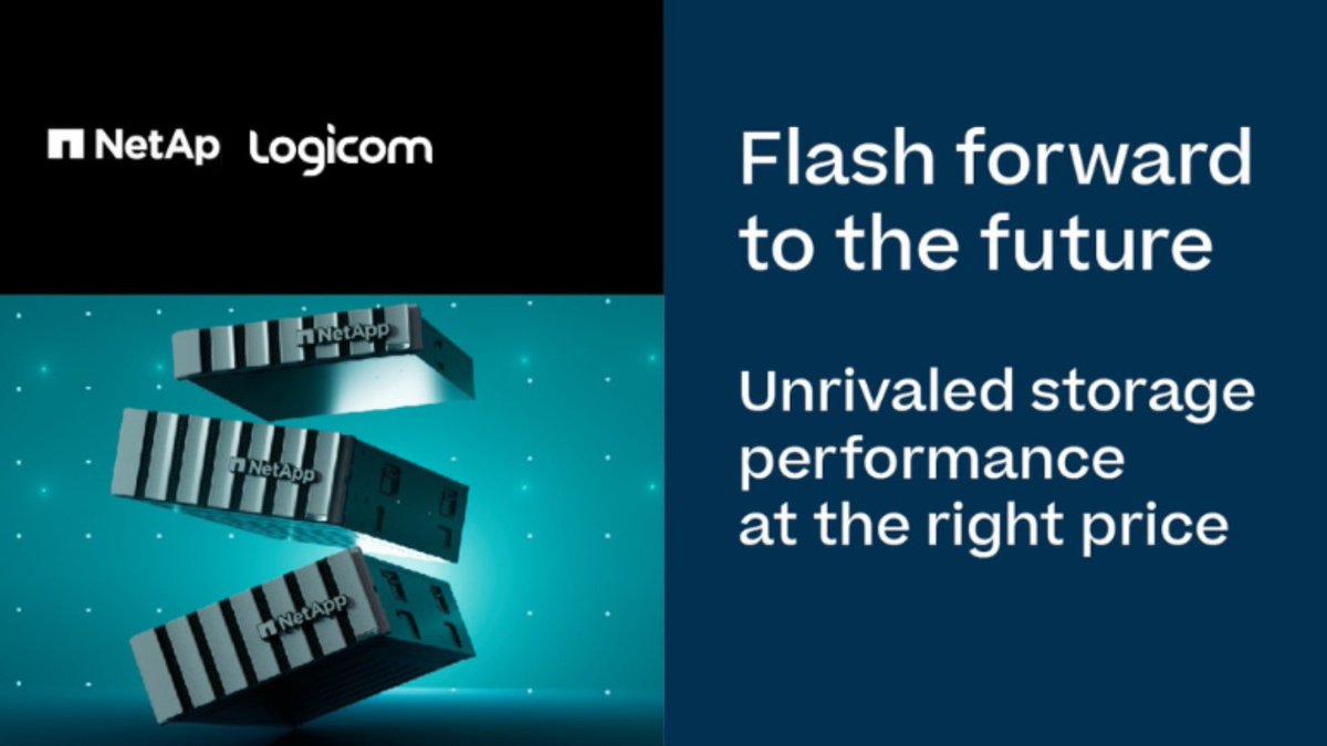 Unlock unbeatable speed with #NetAppFlash! 

Delivering unrivalled storage performance that doesn't break the bank. Elevate your data game and get the most value for every penny spent.   Contact your Logicom account manager to learn more!

#LogicomDisti #NetAppFlash