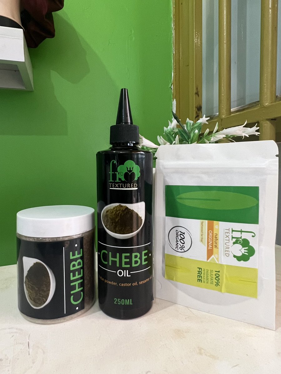 frotextured's tweet photo. Happy October. Frotextured now has Chebe powder in form of oil, butter and powder. Chebe Powder Benefits.
Moisture Retention.
Length Retention.
Minimizes Split Ends.
Adds Shine.
Strengthens Hair.
Stretches Natural Hair. #buyugandabuilduganda #chebe #uganda #kampala #naturalhair https://t.co/09aCXGunXn