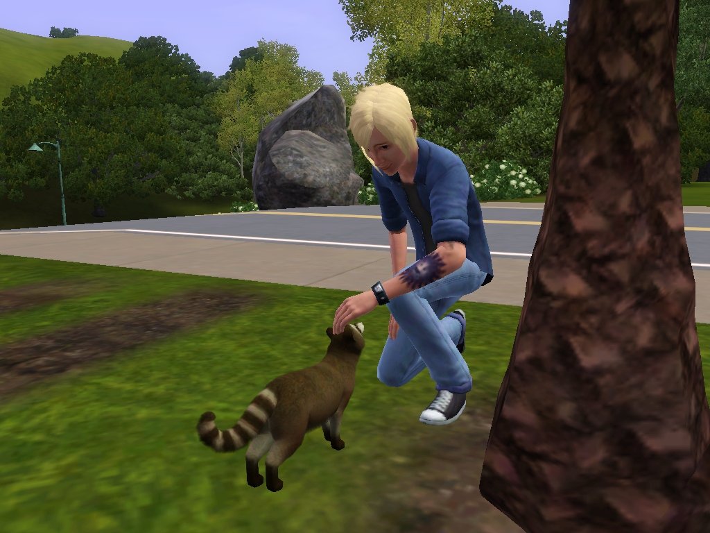 adibahts3's tweet photo. Damn... I finally made my sim succefully pet a racoon without got bitten or hissed?

The Sims 3 Pets

#thesims3 #ts3 https://t.co/S2gEDTN8NT