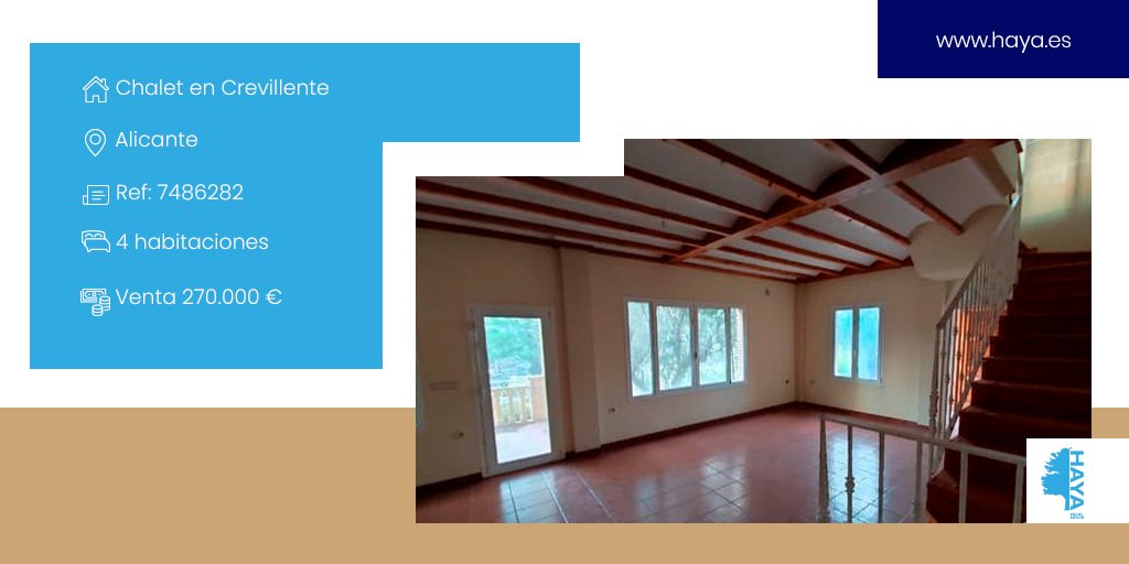⭐Chalet independiente en venta
📍Lugar Partida Camí Catral, Crevillente
📐291 m2
🚪4 habitaciones
🛁3 baños
🔥Amplia terraza exterior lateral
🚗Garaje y trastero
No te lo pierdas en haya.es con la siguiente referencia: 7486282