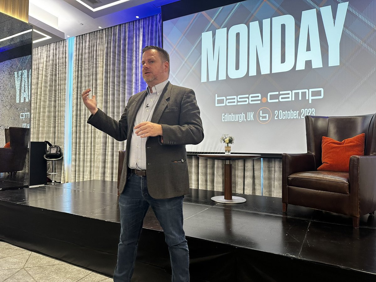 SimonJHarris (@simonjharris) on Twitter photo Day 1 of Base Camp in Edinburgh Rob <a href="/BeelerTech/">beeler.tech</a> telling it how it is on publisher self-determination & the future of Monetisation. Inspiring stuff! Day 1 of Base Camp in Edinburgh Rob <a href="/BeelerTech/">beeler.tech</a> telling it how it is on publisher self-determination & the future of Monetisation. Inspiring stuff!