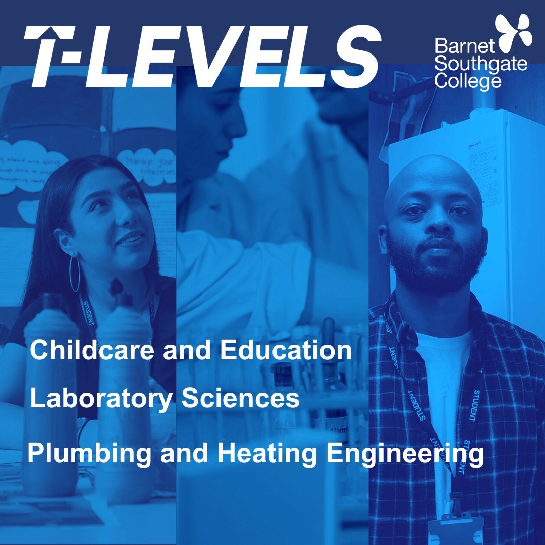 This September, Barnet and Southgate College launched three #TLevels in Childcare, Science and Plumbing/Heating. #TLevelsWeek Read more: hubs.la/Q023Yqg_0