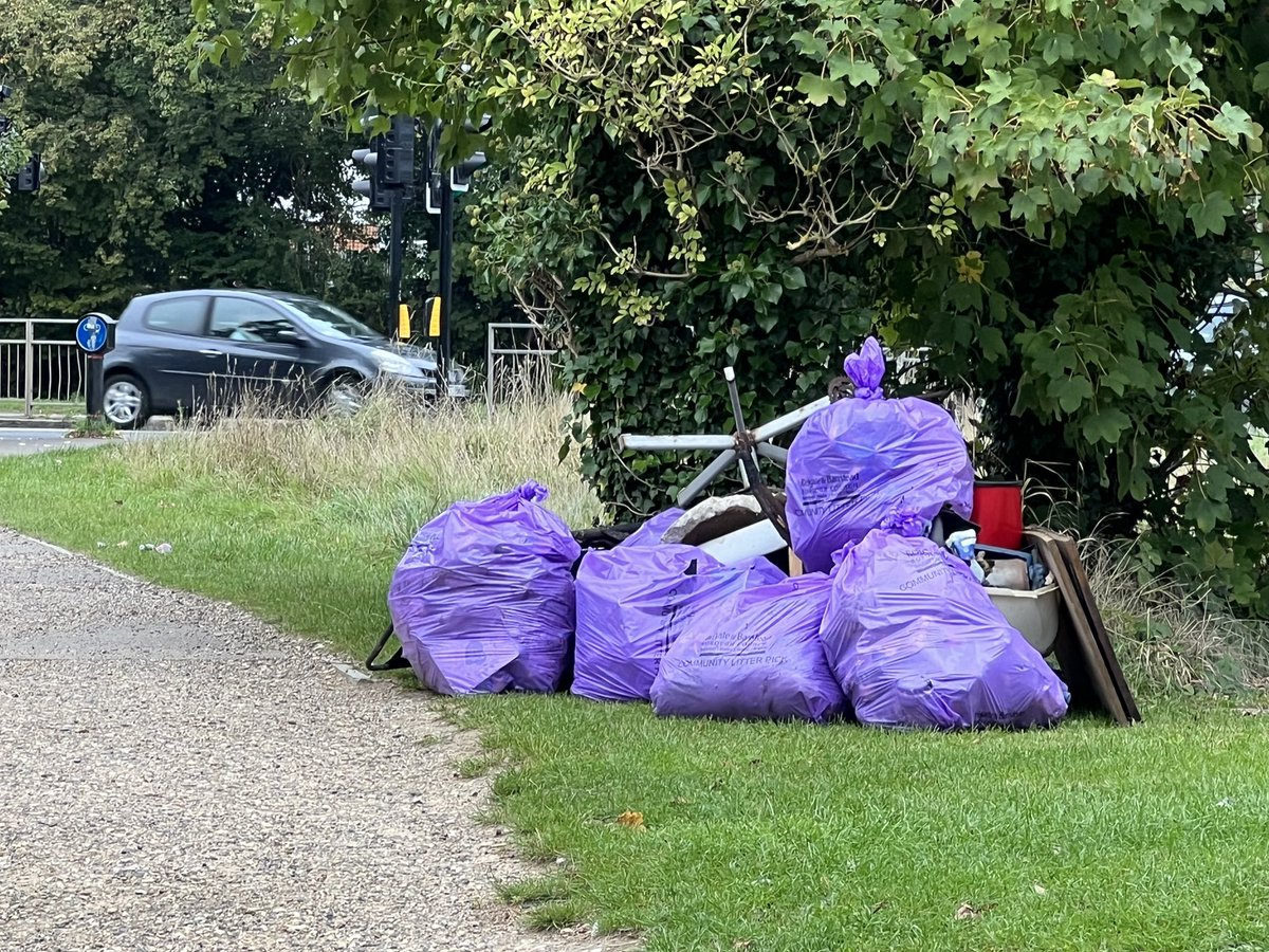 More litter removed from Woodhatch area by a great team of volunteers. Bags for collection please from, Woodhatch Park, Woodhatch Road, Coneyberry Road and Atherfield Road, thank you <a href="/reigatebanstead/">Reigate & Banstead Borough Council</a>
