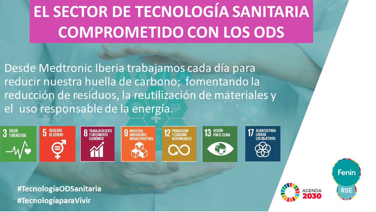 Medtronic España (@medtronices) on Twitter photo Desde Medtronic Iberia queremos mostrar nuestro compromiso con los #ODS en el 7º Aniversario de la aprobación de la Agenda2030. Por este motivo no unimos a la campaña #TecnologíaODSanitaria organizada por <a href="/FENIN/">fenin vithayathil</a> y continuamos trabajando por vivir en un entorno #sostenible Desde Medtronic Iberia queremos mostrar nuestro compromiso con los #ODS en el 7º Aniversario de la aprobación de la Agenda2030. Por este motivo no unimos a la campaña #TecnologíaODSanitaria organizada por <a href="/FENIN/">fenin vithayathil</a> y continuamos trabajando por vivir en un entorno #sostenible