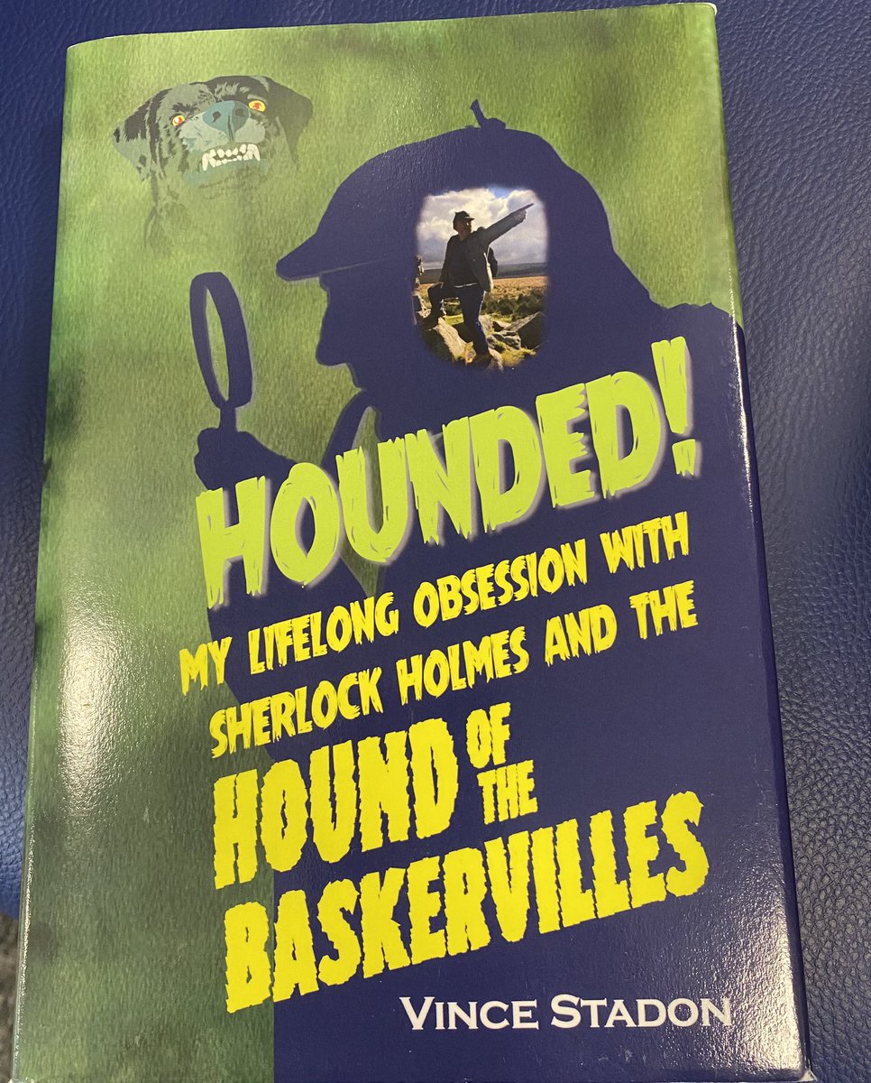 Vince Stadon is a man after my own heart who is besotted with the Hound of the Baskervilles and has written a book about it and it is very entertaining