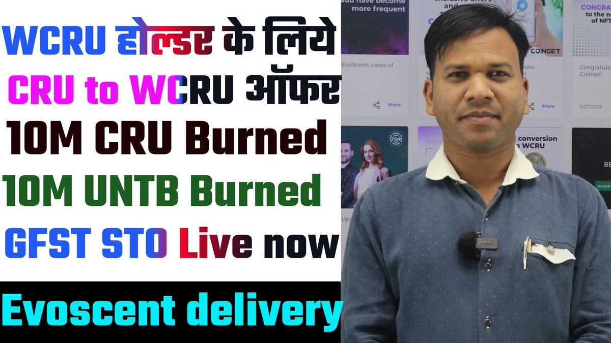 dhruavkumar99's tweet photo. New Updates
https://t.co/SAwKD6txio
@MLCI_PRO @MilaSerdjukova
@coinsetofficial
@evorichofficial
#wcru #gfst #GFST #STO #stobox #sbid #globalfintechsecuritytoken #coinset #investorbano #bitcoin #crypto #cryptocurrency #stomarket #cru #evoscent https://t.co/k18FCCk9oN