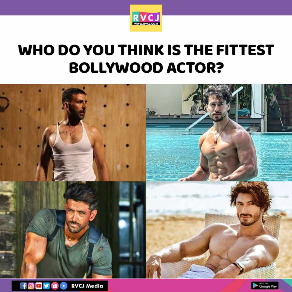 rvcjmovies's tweet photo. Fittest actor..

#akshaykumar #tigershroff #hrithikroshan #vidutjamwal #rvcjinsta #rvcjmovies @akshaykumar @iTIGERSHROFF @iHrithik https://t.co/BF0INRMrk6