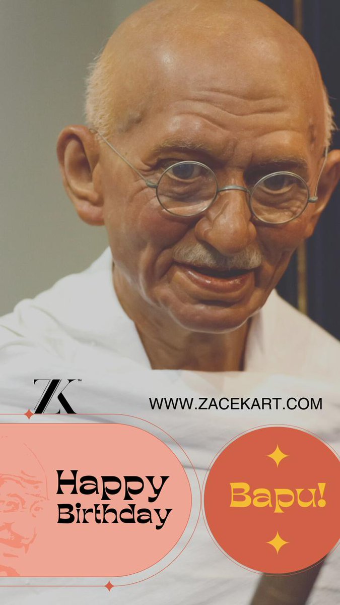 ZaceKart's tweet photo. Zacekart Wishes every body a happy Ghandhi Jayanti https://t.co/Xu4BgrFA9u