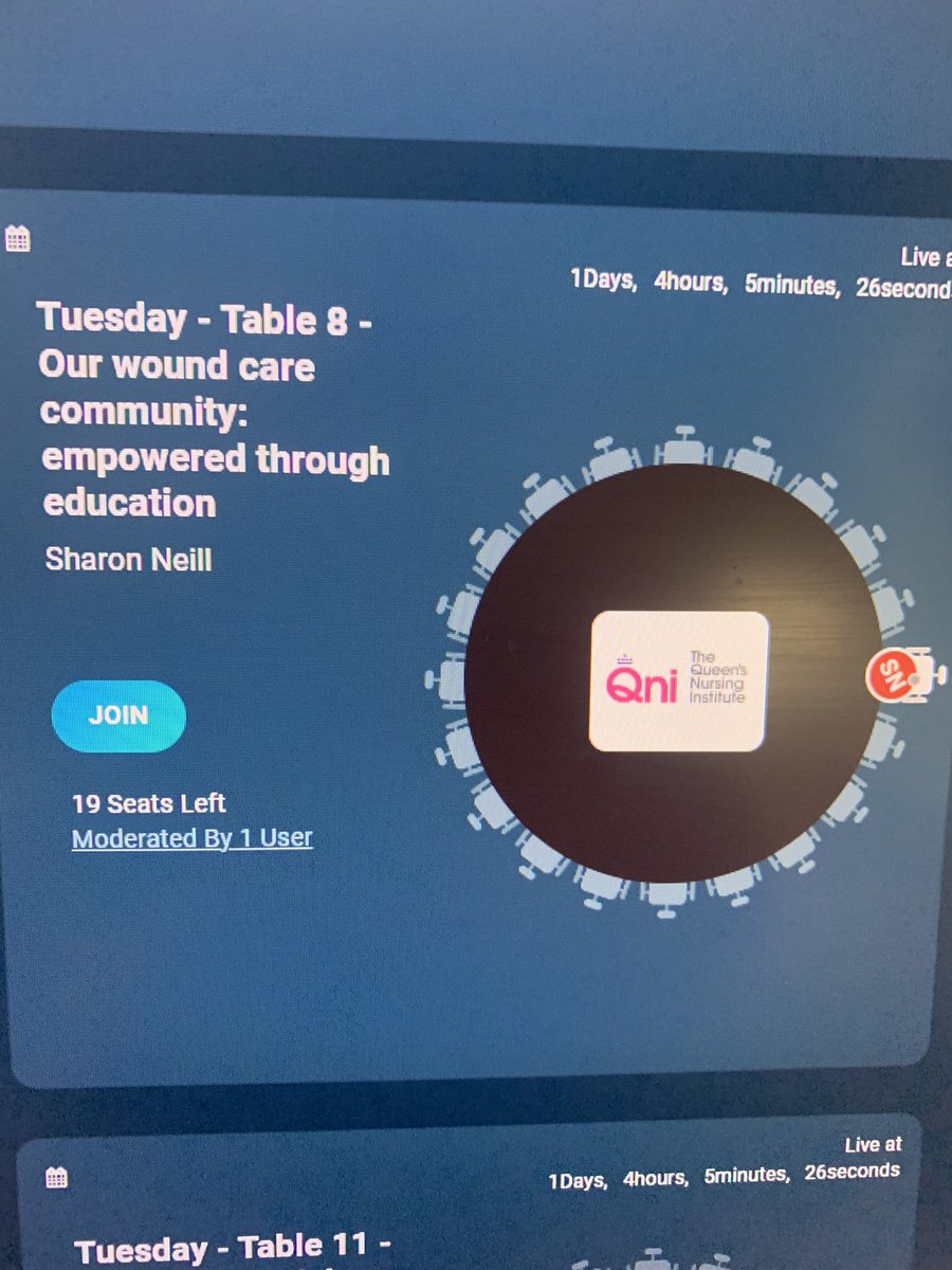 Looking forward to presenting the benefits of wound care collaboration at #QNI2023 #virtual #roundtable @TheQNI @SoTV_UK @UlsterUniSoNP