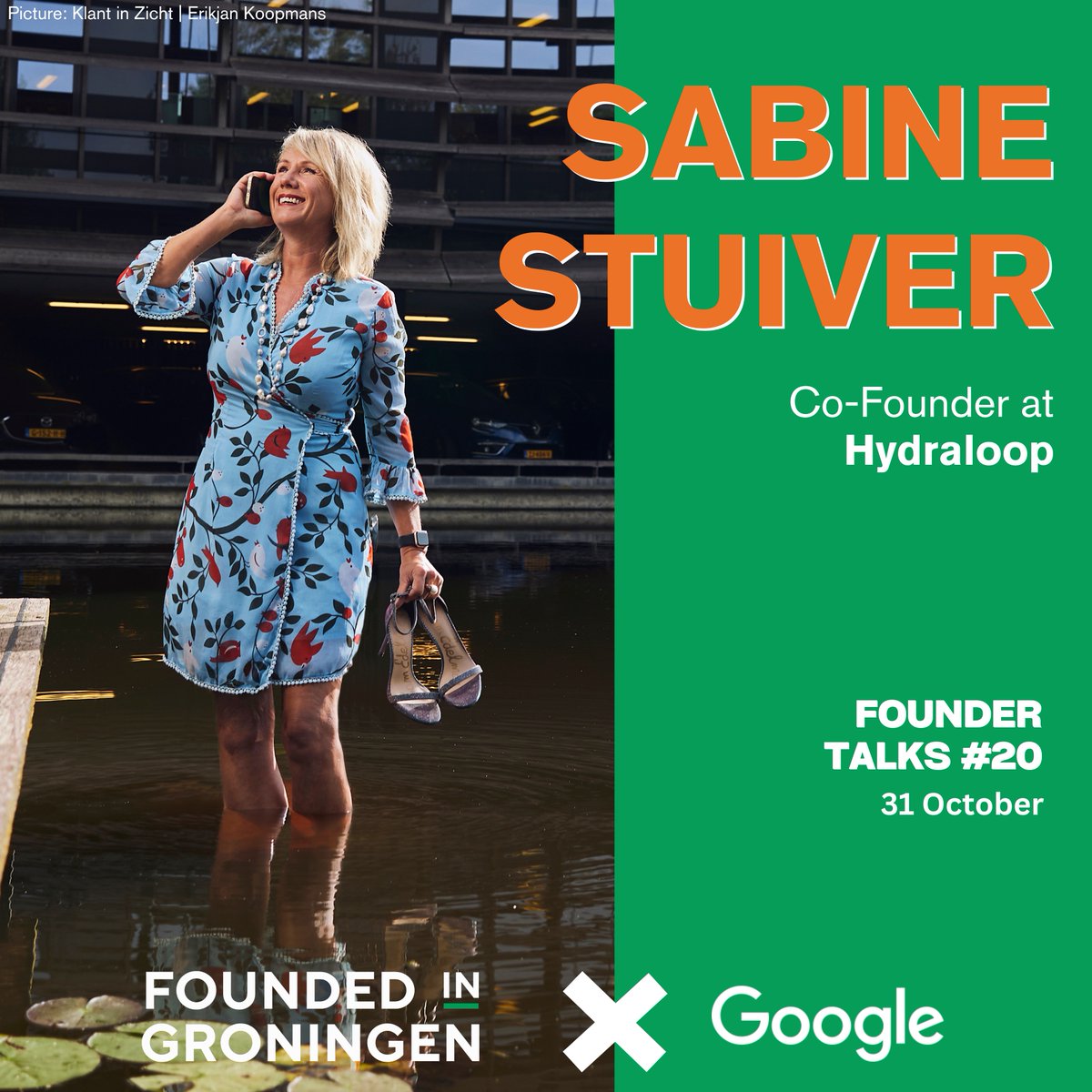 Founded in Groningen (@foundedingro) on Twitter photo We’re delighted to introduce our first speaker at Founder Talks #20, Sabine Stuiver🌟
Sabine, a visionary entrepreneur, CMO and Co-Founder of <a href="/hydraloop/">Hydraloop - Use Water Twice</a> , a pioneering venture that's transforming the way we think about and use water. 🌊
Get your ticket via shorturl.at/asKWX We’re delighted to introduce our first speaker at Founder Talks #20, Sabine Stuiver🌟
Sabine, a visionary entrepreneur, CMO and Co-Founder of <a href="/hydraloop/">Hydraloop - Use Water Twice</a> , a pioneering venture that's transforming the way we think about and use water. 🌊
Get your ticket via shorturl.at/asKWX