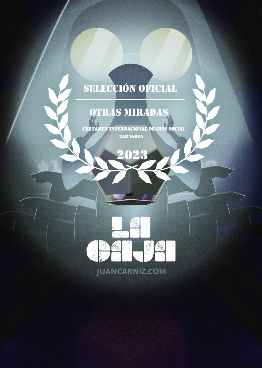 #LACAJA, mi segundo cortometraje, forma parte de la #SelecciónOficial del Certamen #OtrasMiradas,  del FCZ (Festival de Cine de Zaragoza). Un certamen con carácter  constructivo en muchas facetas y del que nos enorgullece formar parte  con nuestro #cortometraje.