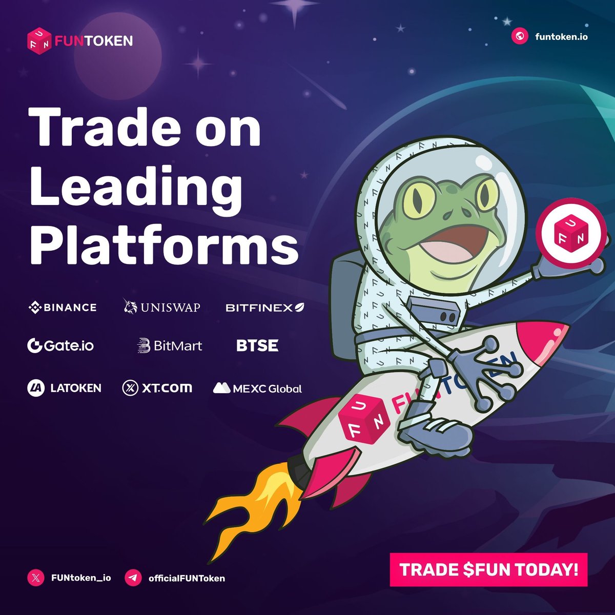 FUNToken tweet media