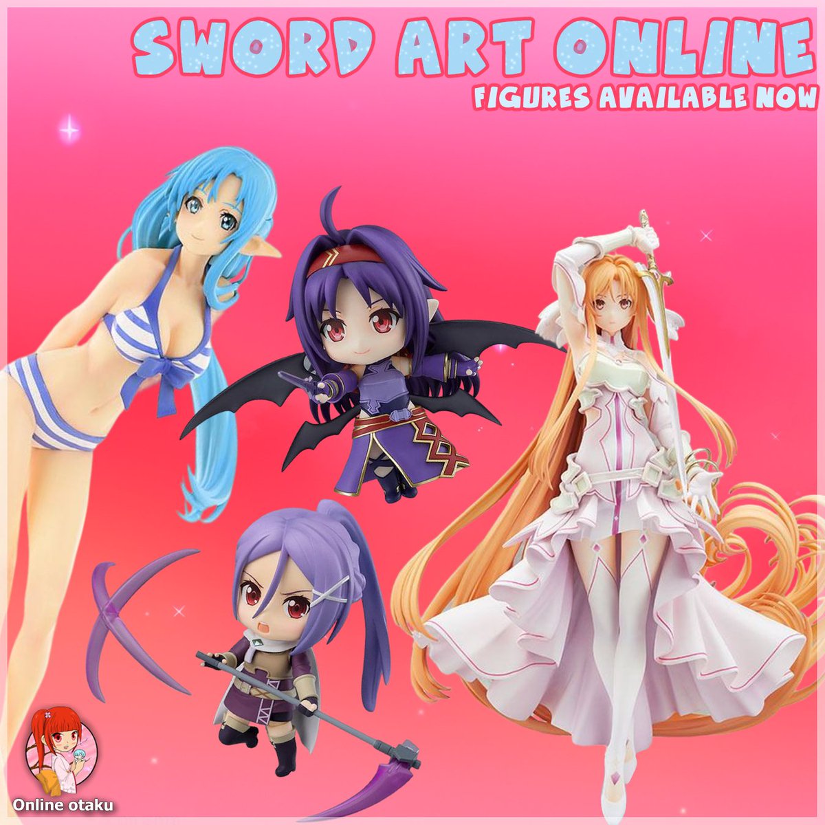 OnlineOtakuShop's tweet photo. 🌌 Dive into the Virtual Worlds of Sword Art Online! 🌌
https://t.co/MQxwQk4Hv1
#SwordArtOnline #SAOFigures #VirtualHeroes #AincradAdventures #UnderworldJourney #AnimeCollectibles #anime #animes #animelove #animelover #animeworld #animefan #animefans #animelife #animelovers https://t.co/q9AR9tYsM9
