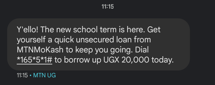 leowamala's tweet photo. @mtnug thank you very much... 20k will surely help with school fees. Mwebale nyo ba ssebo 😂😂😂😂😂😂😂😂 https://t.co/fZVgNWqttn