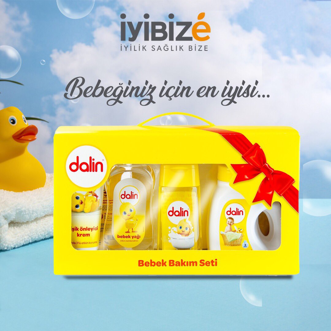 iyibize's tweet photo. Bebeklerimizin gülümsemeleri dünyadaki en değerli hazine! 🌼
Dalin Bebek Bakım Seti ile bu gülümsemeleri korumak ve büyütmek için buradayız. 👶🍼💖

#DalinBebek #BebekBakımı #HassasCilt #TemizlikZamanı #SağlıklıBebekler #AnneBaba #BebekSağlığı #Güzellik #iyibize https://t.co/tADNXVE0cn