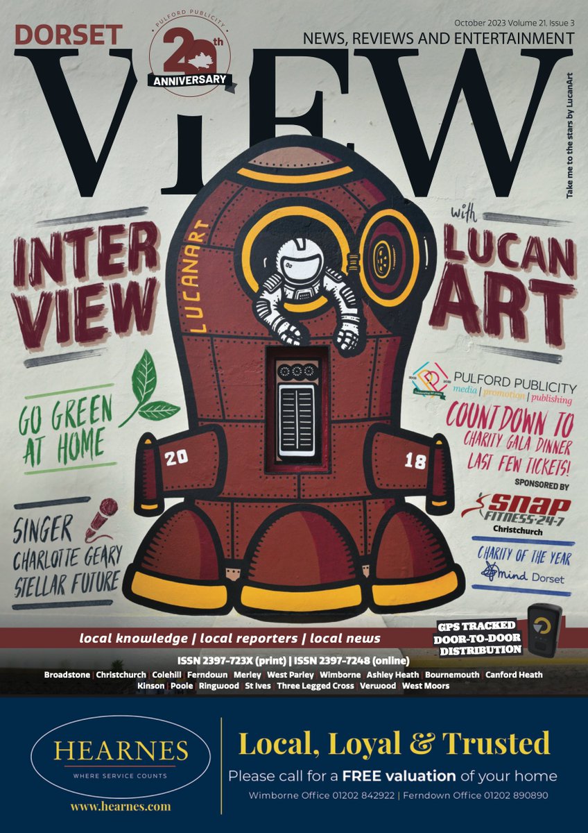 Dorset View October magazine 📰 out now

Read 👀 online 👉 dorsetview.co.uk/dorset-view-ma…

#LocalNews #localjournalism #localknowledge #community #dorset #wimbornenews #ferndownnews #bournemouthnews #poolenews #christchurchnews #broadstonenews #independentnews #magazine #localmagazine