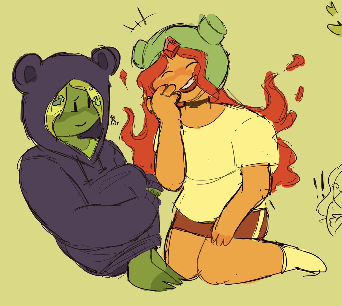 vioofc2's tweet photo. Fern and flame princess 🌿🔥
#adventuretime #flameprincess #fernthehuman #fernxflameprincess https://t.co/6Prtda3jOl