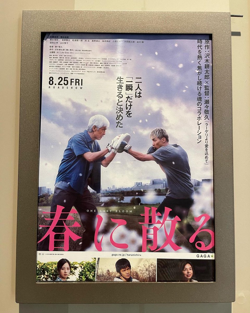 LERRYPULUMBARIT's tweet photo. #春に散る

スポーツとか格闘技から感動をもらえるタイプではないのでタイトルマッチとか見ていて非常に辛いのですが、野犬のような横浜流星と狂気を孕む窪田正孝は非常に見応えありました。
#映画好きな人と繋がりたい #映画
#服装 #気持ち https://t.co/UlBm5ka7n7