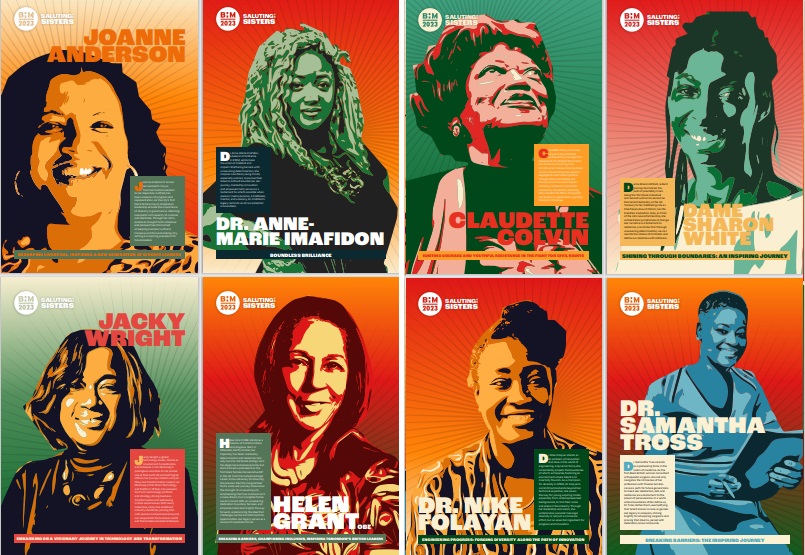 Join us in commemorating the remarkable contributions of black people to British society during #BHM2023 . This year we're shining a spotlight on the exceptional achievements of black women who have left an indelible mark on history #Salutingoursisters blackhistorymonth.org.uk/article/sectio…