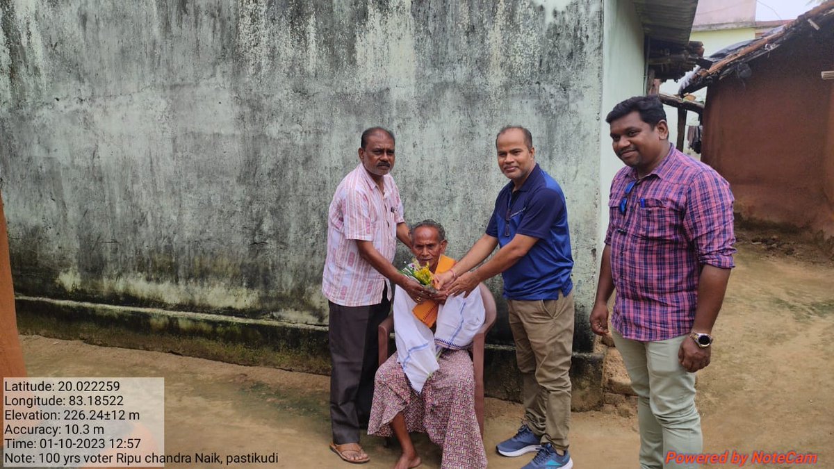 BdoKesinga's tweet photo. Facilitate the 100 years voters of Kesinga Block namely #Kalahandi District, #cmoodisha, #MoSarkar, #PRdepartment, #Kldelection
@CMO_Odisha
@PRDeptOdisha
@MoSarkar5T
@OdishaCeo
@KldSc_Bhpatna
@DmKalhandi
@ZPkalahandi https://t.co/KutqtekOfq