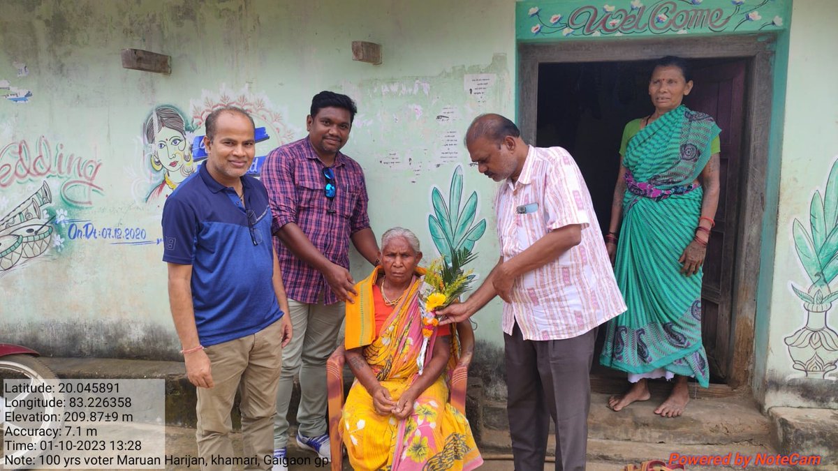 BdoKesinga's tweet photo. Facilitate the 100 years voters of Kesinga Block namely #Kalahandi District, #cmoodisha, #MoSarkar, #PRdepartment, #Kldelection
@CMO_Odisha
@PRDeptOdisha
@MoSarkar5T
@OdishaCeo
@KldSc_Bhpatna
@DmKalhandi
@ZPkalahandi https://t.co/KutqtekOfq