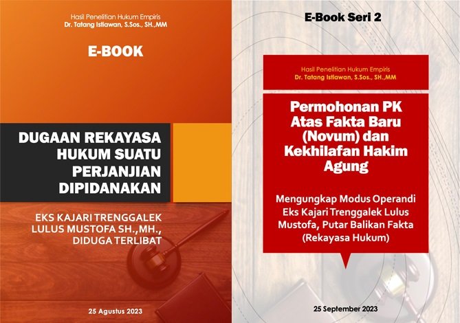 TintaPutih67's tweet photo. Pendiri Harian Surabaya Pagi, H.Tatang Istiawan menemukan putusan kasasi terhadap eks Bupati Trenggalek Drs. H Soeharto, semua dokumen kasus yang menimpanya. Termasuk transkrip catatan semua pertanyaan jaksa di Pidsus Kejari Trenggalek.
#Prabowo Pertalite #Kepsek Keras Senin https://t.co/VvXoZ0IDFv