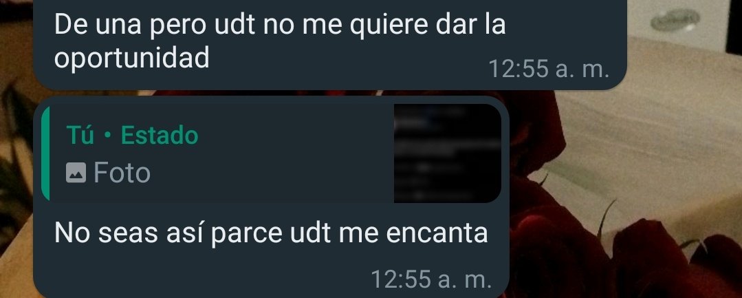 GreenJen5's tweet image. POV: SUFRES POR PENDEJA

Le digo que quiero ir cuando vaya a comprar otro TV, fue sin mi, contestaba cada 5 horas, en la noche llegó y le valió huevo todo.
Me ignora cuando le intento decir que nos veamos, pero de masoquista ahí sigo.

En cambio persona equis: