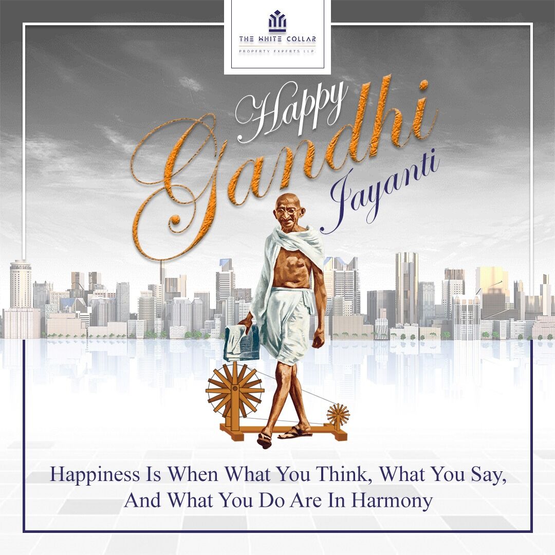 thewhitecollarr's tweet photo. Let’s salute one of the great Souls of India.

#gandhijayanti2023 #gandhijayanti #gandhi #bappu #bharatmata #post #instagrampost #realestate #realestate2023 https://t.co/n7aBHTJIcK
