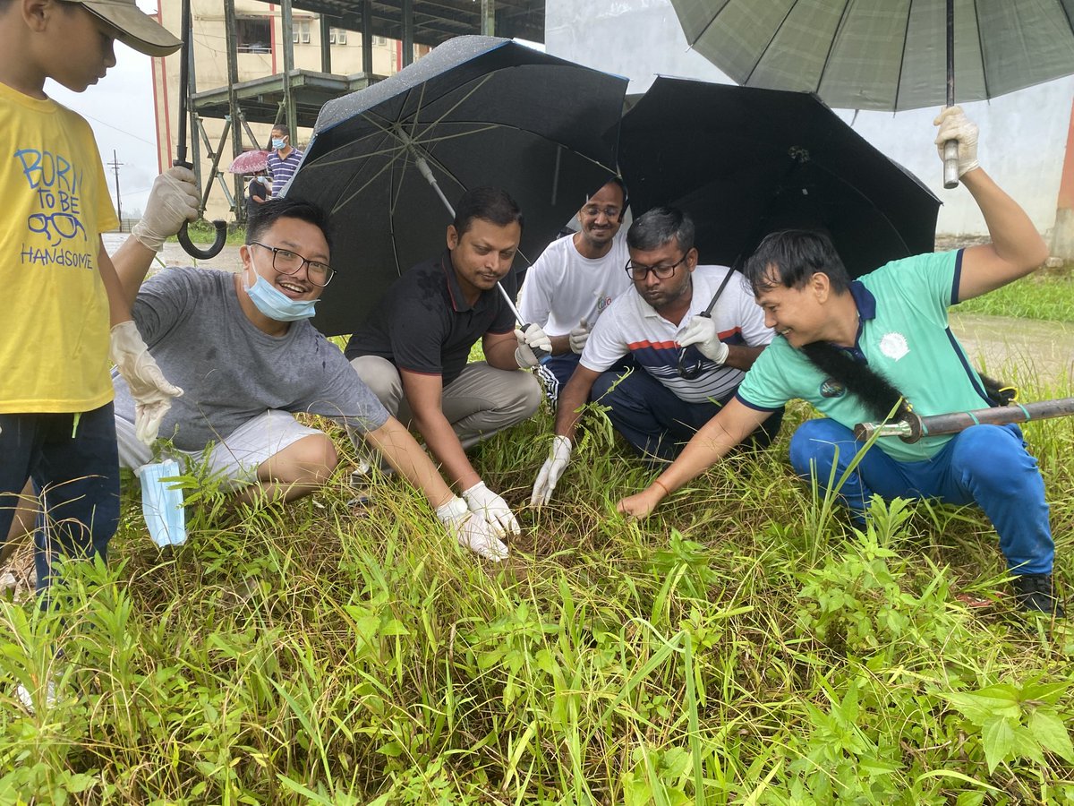 NssNitap's tweet photo. Plantation drive carried out at NIT Jote Campus by our team NSS NIT Arunachal Pradesh Unit to mark the occasion of 2nd October Gandhi Jayanti with the theme "International Non Violence Day"
SpecialCampaign3.0 #SwachhataHiSewa #SwachhBharat
#SpecialCampaign3.0
 #SwachhBharat https://t.co/7w9zkV4COO