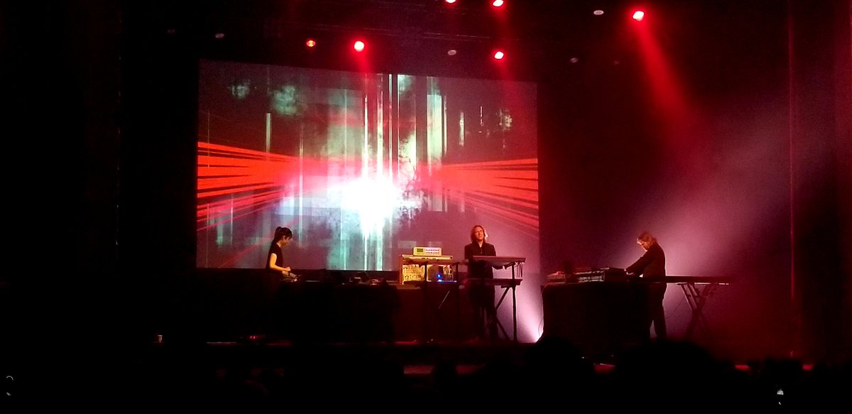 Tangerine Dream, ce soir à L'Olympia. J'ai adoré! #TangerineDream