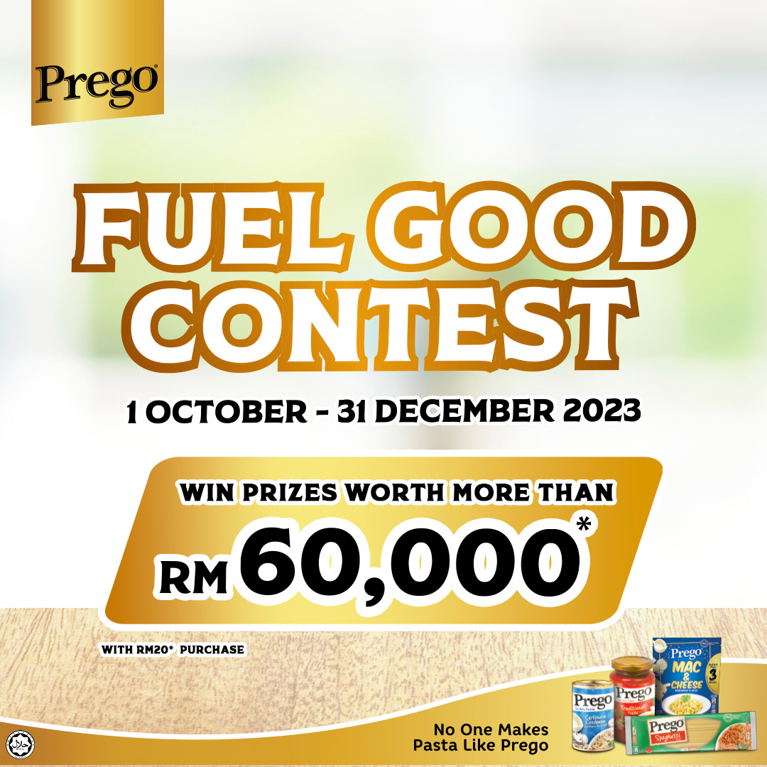 my_prego's tweet photo. …SAY WHAT?! YOU CAN WIN FREE PETROL WORTH RM3,000 MONTHLY?! All you have to do is participate in our Fuel Good Contest from 1st October to 31st December 2023!

Learn how to join on the thread below ⬇️

#PregoMalaysia
#NoOneMakesPastaLikePrego
#AmazingTasteMadeBestAtHome https://t.co/0BxZNzk722